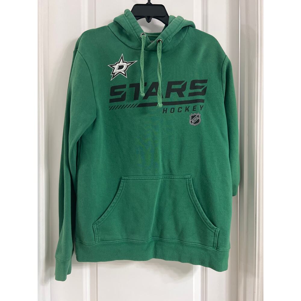 Men's Dallas Stars Fanatics Authentic Pro Rink Hoodie in Kelly Green | Size M